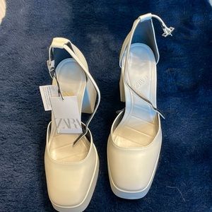 NWT Zara Platform heel size 39, US 8